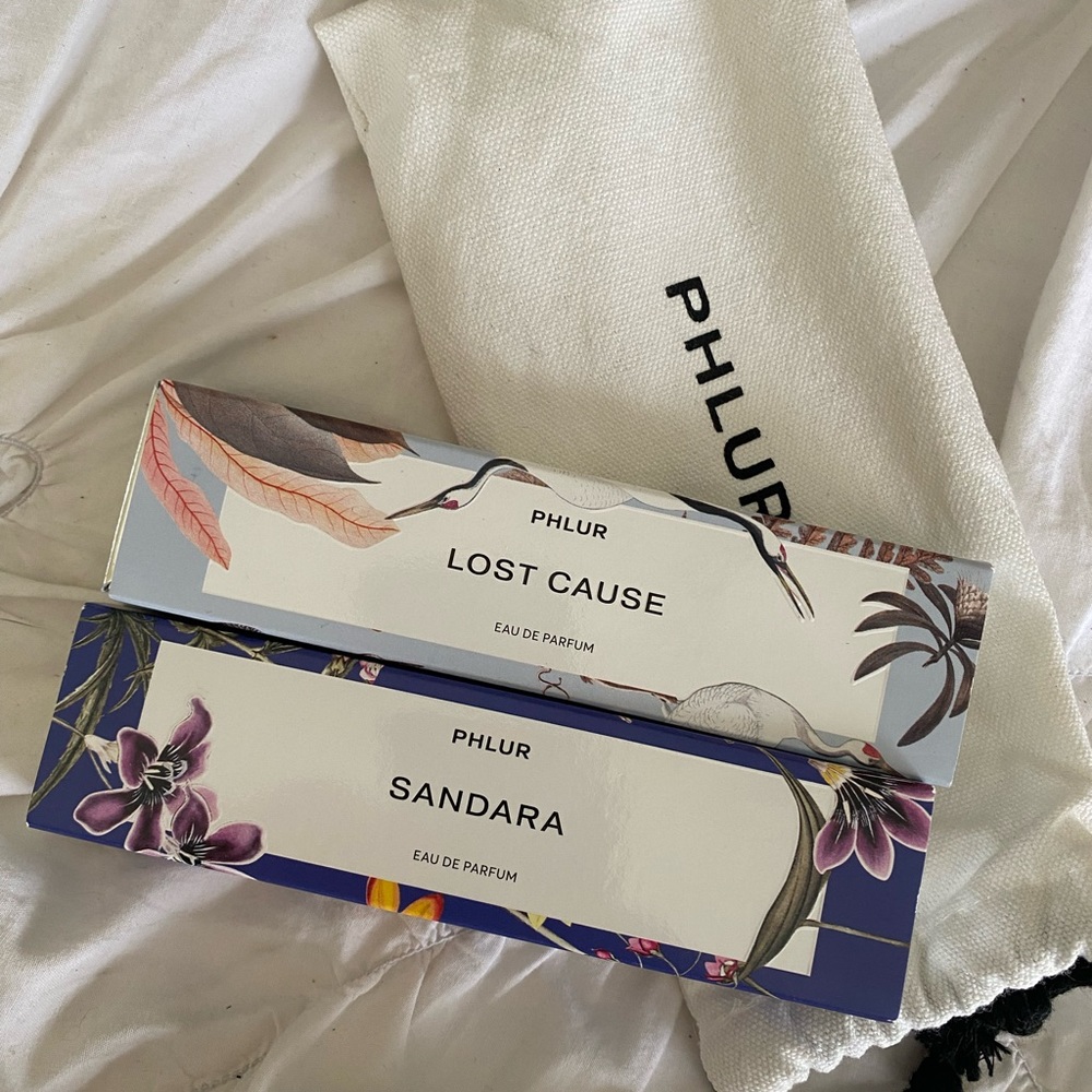 Phlur Lost Cause and. Sandara Eau De Parfum Travel Size Perfume 9.5ml 0.32oz
